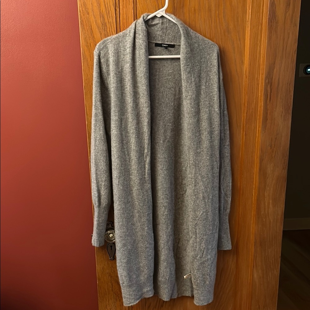 Quince Heather Gray Cardigan
